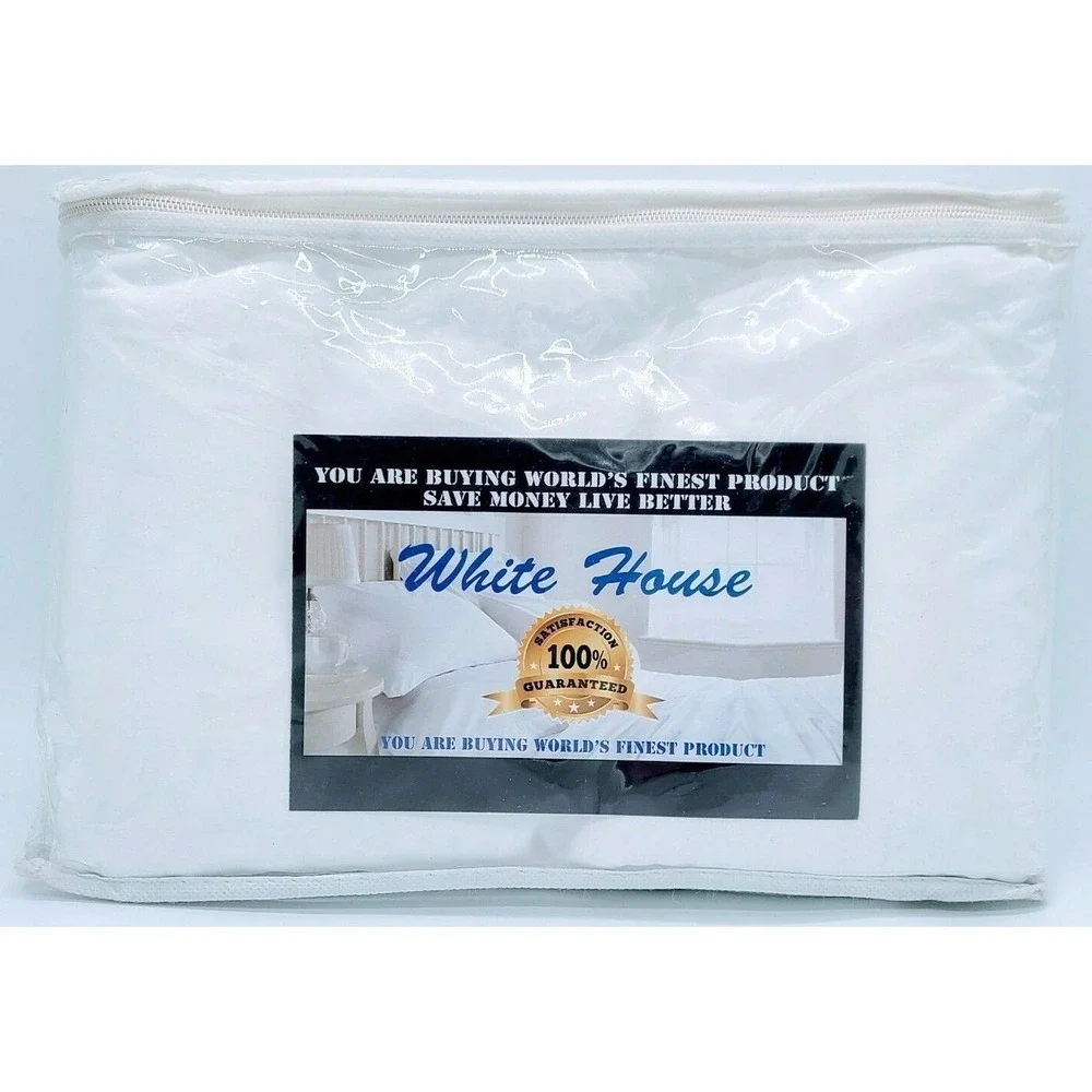 White House Duvet Cover Set with‎ Zipper Closure 3pc Duvet Cover Set KING